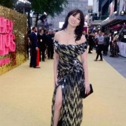 Daisy Lowe at the premiere of Absoltely Fabulous: The Movie