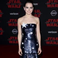 Daisy Ridley at The Last Jedi world premiere