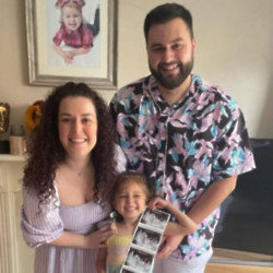 Dani Harmer and family (c) Instagram/ Dani Harmer