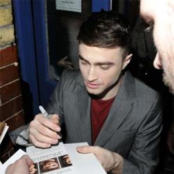 Daniel Radcliffe at The Cripple of Inishmaan preview