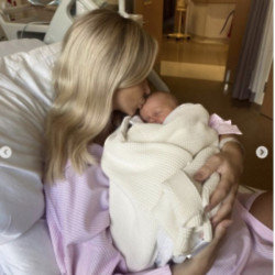 Danielle Fogarty has given birth to son Maddox - Instagram-DaneilleFogarty