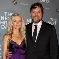 Danielle Spencer with Russell Crowe