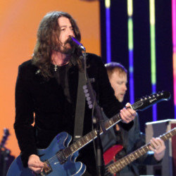 Dave Grohl performs at the 2020 Grammys Salute to Prince