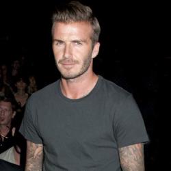 David Beckham is modelling for yet another company