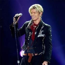 David Bowie pictured in 2003