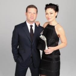 Dermot O'Leary and Emma Willis