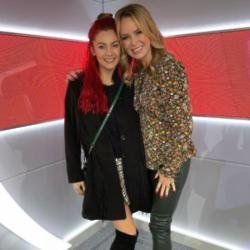 Dianne Buswell and Amanda Holden