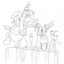 Disney's McFly drawing (c)