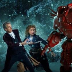 Doctor Who and River Song take on Nardole in The Husbands of River Song
