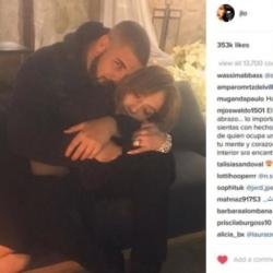 Drake and Jennifer Lopez (c) Instagram