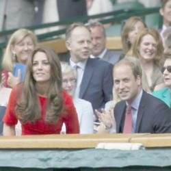 The Duchess and Duke of Cambridge at Wimbledon