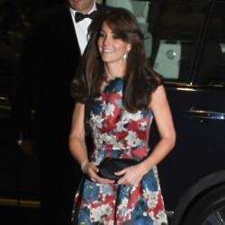 Duchess Catherine arrives at the Women in Hedge Funds event