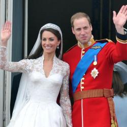 Duchess Catherine and Prince William at their wedding