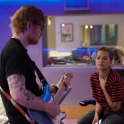 Ed Sheeran and Rita Ora
