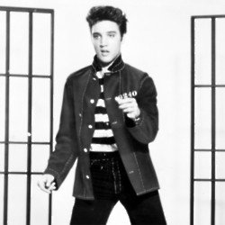 Elvis Presley owned more than 30 firearms and a machine gun