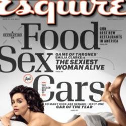 Emilia Clarke on Esquire cover