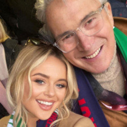 Emily Atack is grieving the death of her uncle Steve