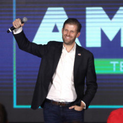 Eric Trump says his father will win back the White House in 2024
