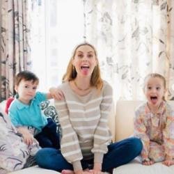Eva Amurri and her kids (c) Instagram