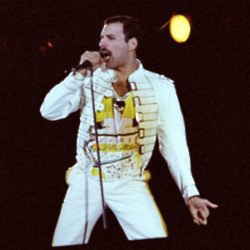 Freddie Mercury appears on the track