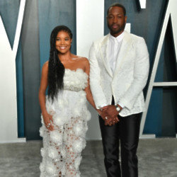Gabrielle Union with her husband Dwyane Wade