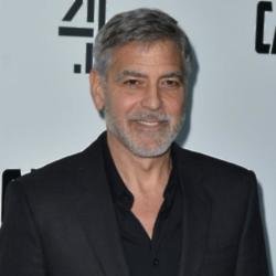 George Clooney at Catch-22 UK premiere