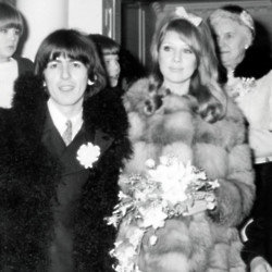 George Harrison with Pattie Boyd