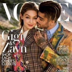 Gigi Hadid and Zayn Malik cover Vogue US