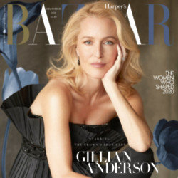 Gillian Anderson for Harper's Bazaar