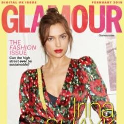 Glamour's digital cover star Irina Shayk 