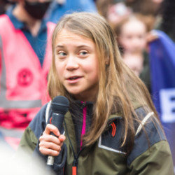 Greta Thunberg says taking action helps to ease climate crisis anxiety