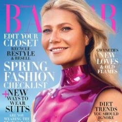 Gwyneth Paltrow on the cover of Harper's Bazaar