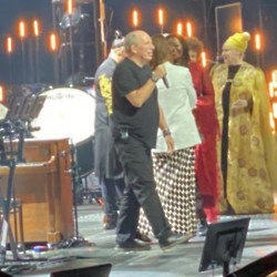 Hans Zimmer got engaged at The O2