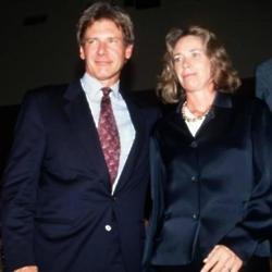 Harrison Ford and Melissa Mathison in 2006