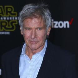 Harrison Ford at the Star Wars premiere in LA