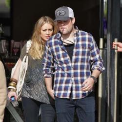 Hilary Duff and estranged husband Mike Comrie