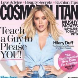 Hilary Duff on Cosmopolitan cover