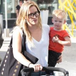 Hilary Duff and Luca