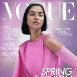 Irina Shayk covers Vogue