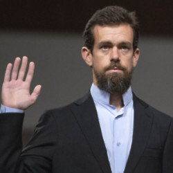 Jack Dorsey at a hearing in 2018