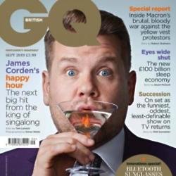 James Corden on GQ cover