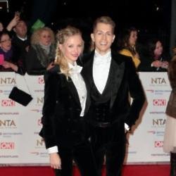 James McVey and Kirstie Brittain at the National TV Awards