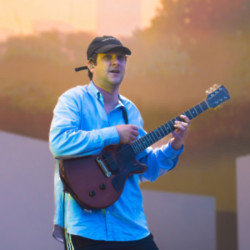 Jamie T performing at Finsbury Park