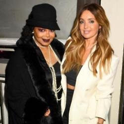 Janet Jackson and Louise Redknapp at The Gatsby Gala