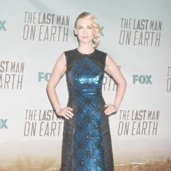 January Jones at 'The Last Man On Earth' premiere in Los Angeles