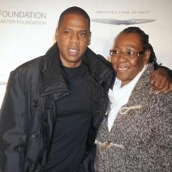 Jay-Z and Gloria Carter 
