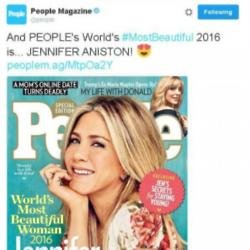 Jennifer Aniston covers People magazine (c) Twitter