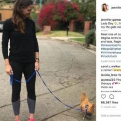 Jennifer Garner's Instagram (c) post