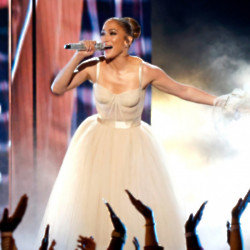 Jennifer Lopez at the 2021 American Music Awards