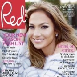 Jennifer Lopez covers Red magazine 
